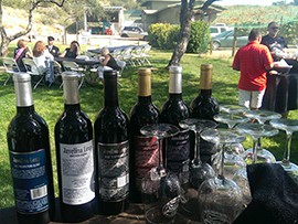 Javelina Leap Winery produces a variety of wines used for events on site.